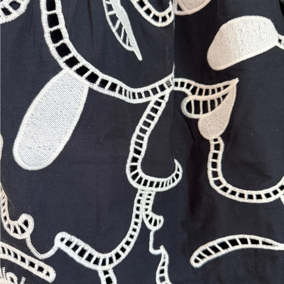 New FARM Rio Richelieu Faces Long Sleeve Mini Dress - Picture 5 of 7